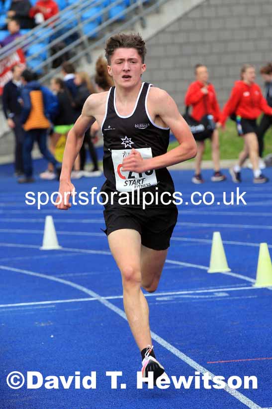 Mens under-17s 2022 Northern Road Relays, SportsCity, Manchester. Photo: David T. Hewitson/Sports for All Pics
